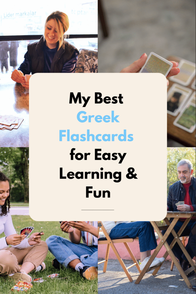 greek flashcards