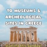 free entry to all museums Greece