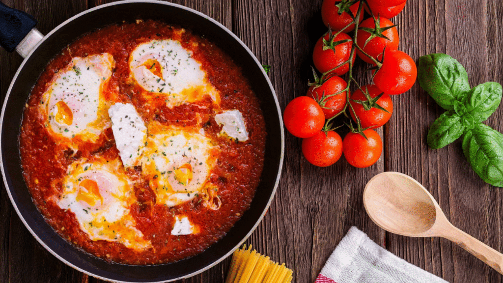 greek food kagianas strapatsada