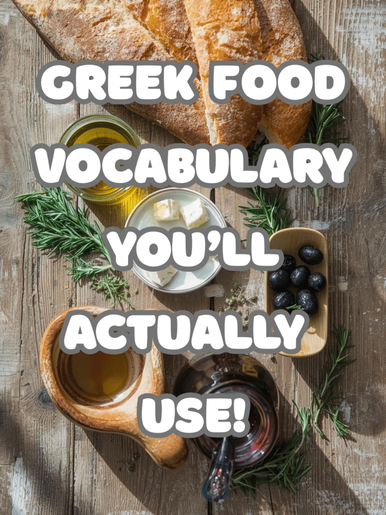 greek food vocabulary