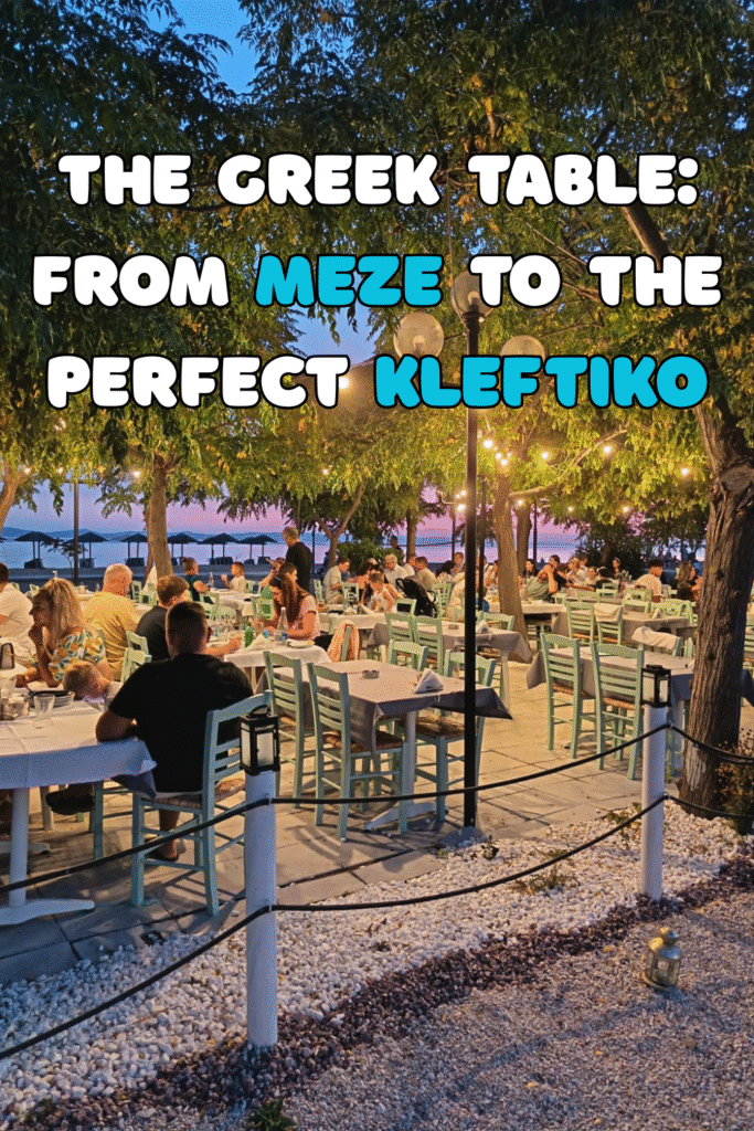The Greek table: meze and kleftiko
