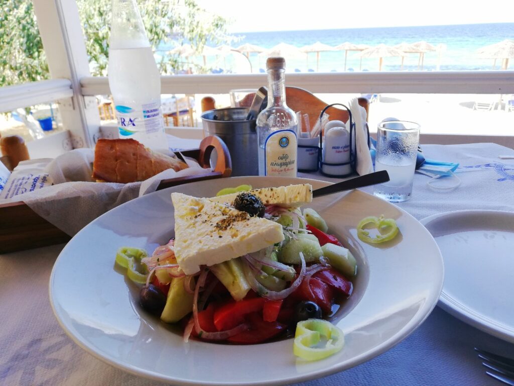 horiatiki greek salad