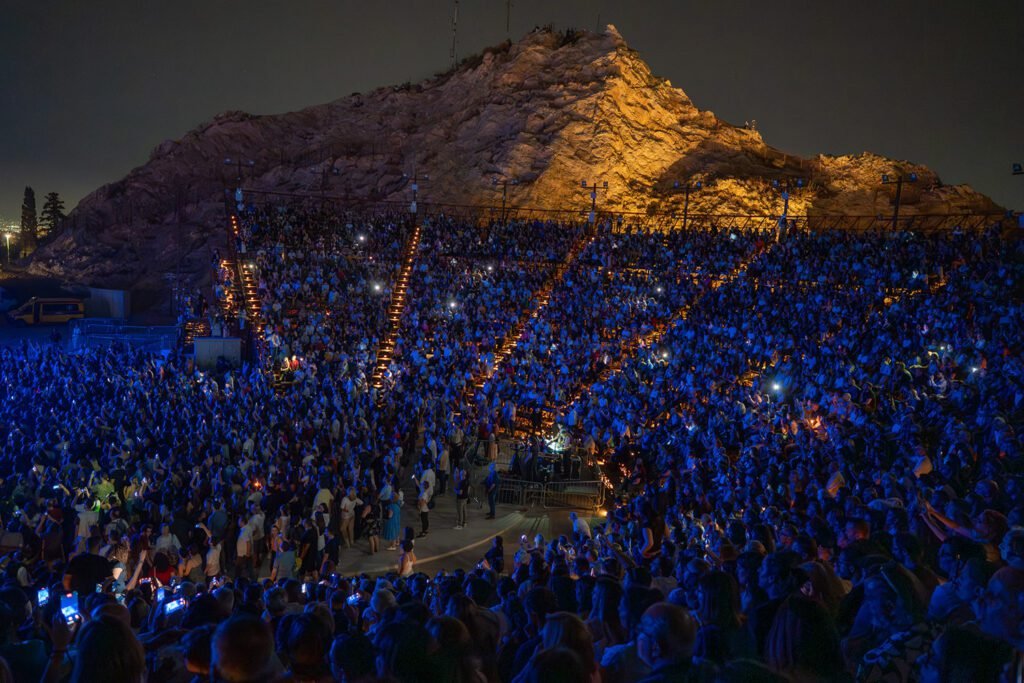 Athens in May 2026 concerts at Lecabettus theatre