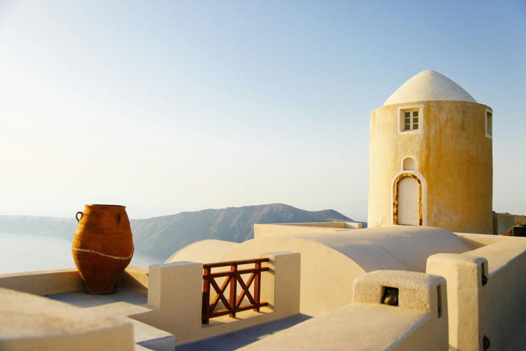 Greek islland under the sun