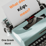 what does kefi mean for Greeks