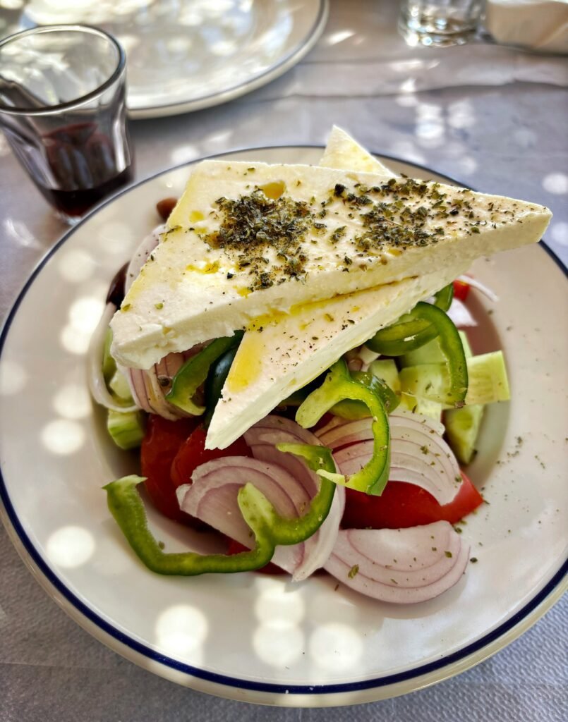 A choriatiki is always a good choice when visitng Greece