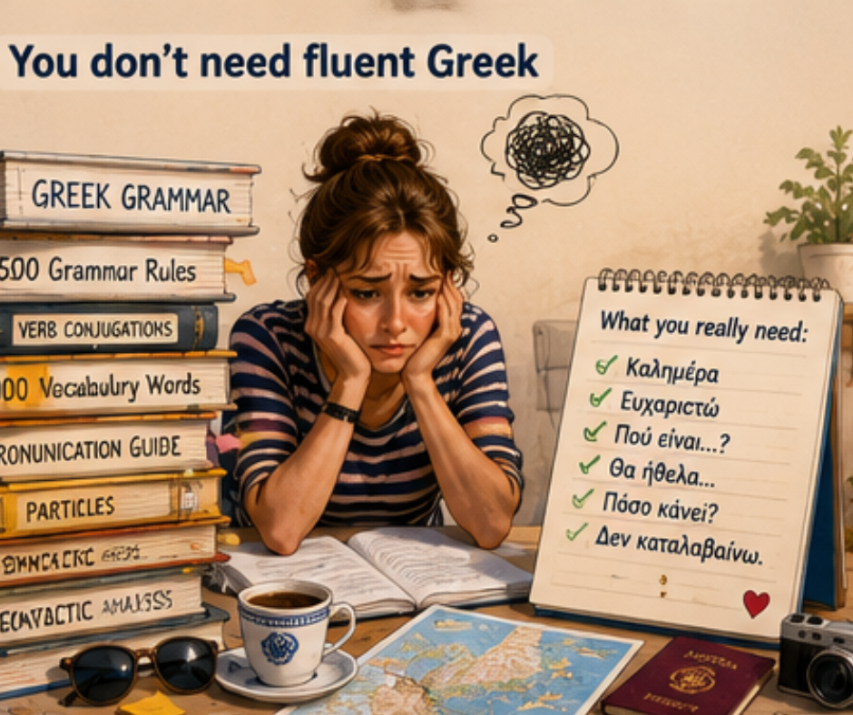 Greek for travelers advice on what Greek should you learn
